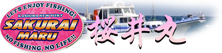 茨城県鹿嶋市｜鹿島新港の釣り船「桜井丸」の公式サイト